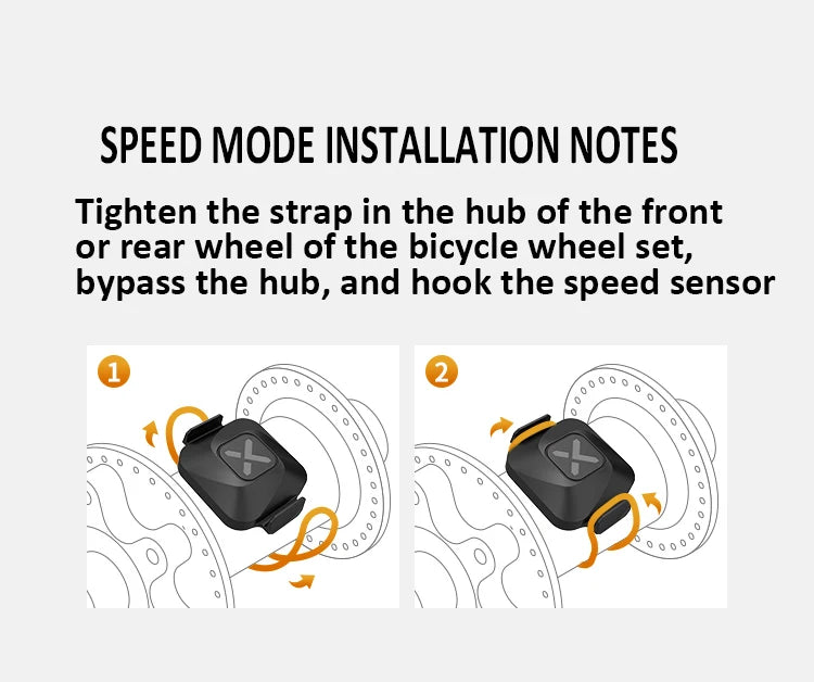 XOSS Vortex Speed ​​Cadence Sensor X2 Heart Rate Monitor S1 Bike Computer GPS Mount For GARMIN iGPSPORT BSC100s Bryton G2 plus G+