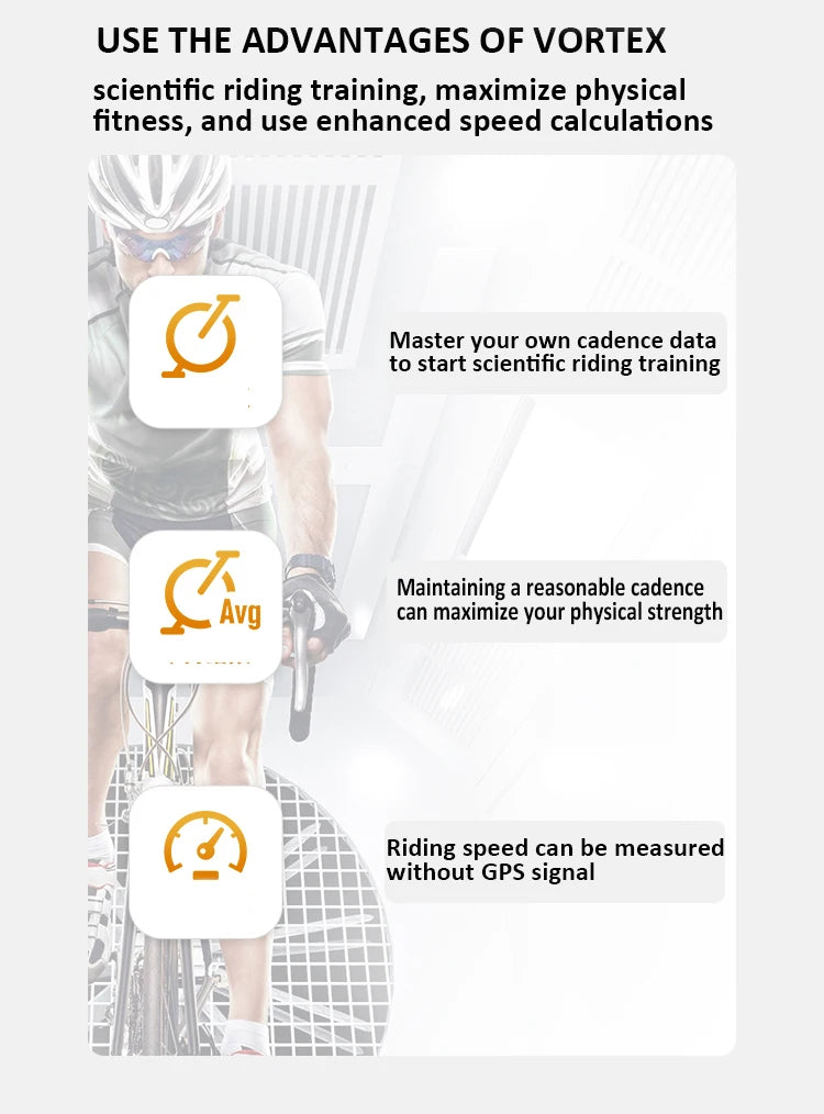 XOSS Vortex Speed ​​Cadence Sensor X2 Heart Rate Monitor S1 Bike Computer GPS Mount For GARMIN iGPSPORT BSC100s Bryton G2 plus G+