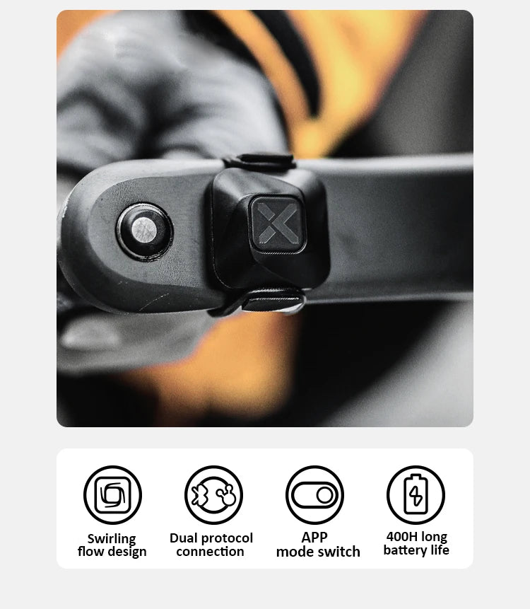 XOSS Vortex Speed ​​Cadence Sensor X2 Heart Rate Monitor S1 Bike Computer GPS Mount For GARMIN iGPSPORT BSC100s Bryton G2 plus G+