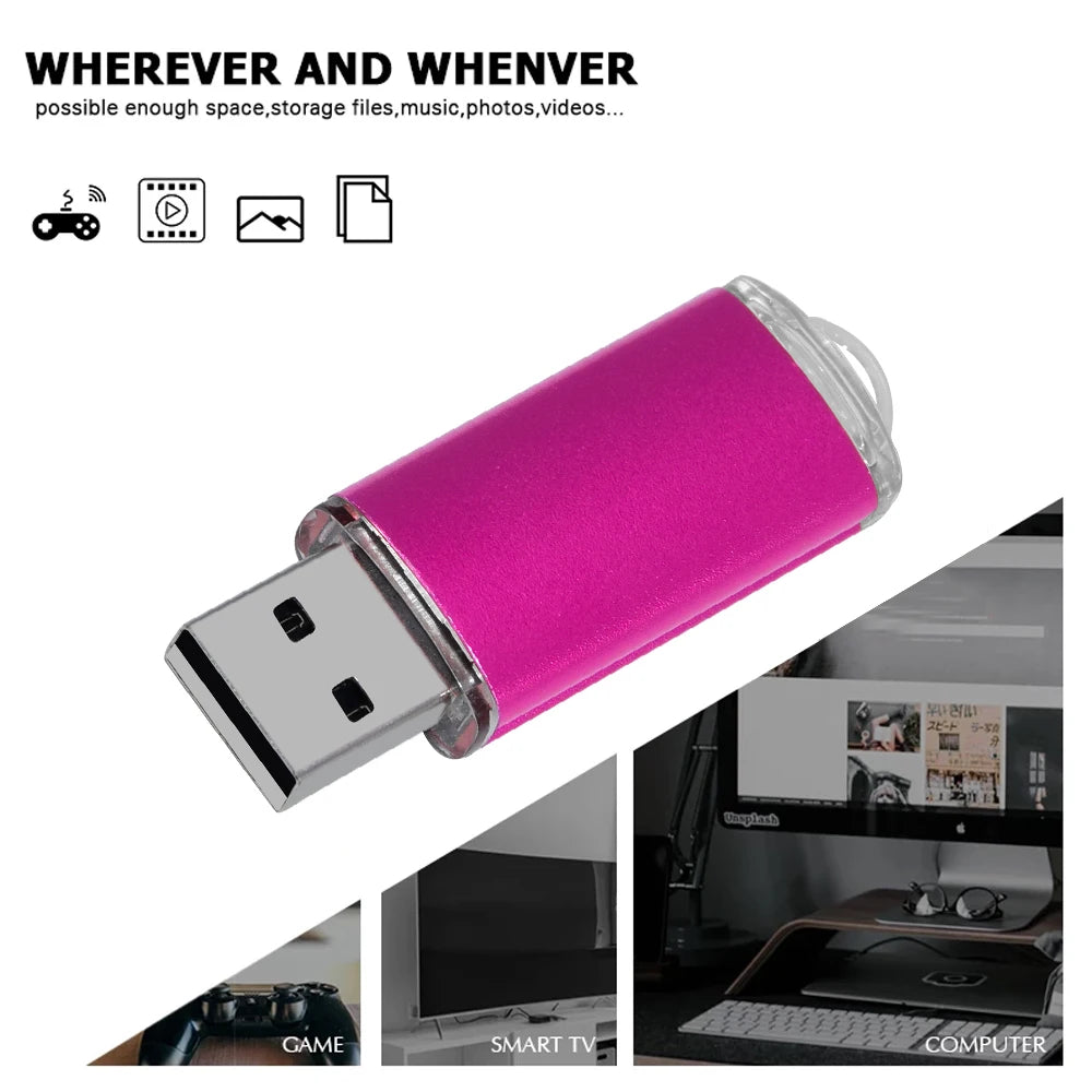 USB Flash Drive 64GB 32GB 16GB 8GB 4GB USB 2.0 Flash Memory U Stick High Speed ​​usb memories pendrive
