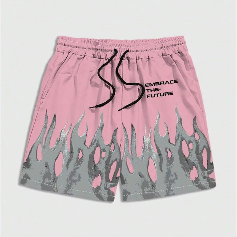 Holiday Style 3d Printed Shorts For Men's Outdoor Sports Leisure Surfing Board Shorts Fashion Trend Quick Drying Short Pants