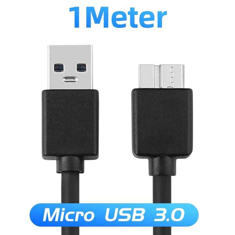 USB 3.0 Micro B Cable for USB3.0 to Micro B External USB Hard Drive Cable for WD Hitachi Lacie Seagate Toshiba Portable HDD