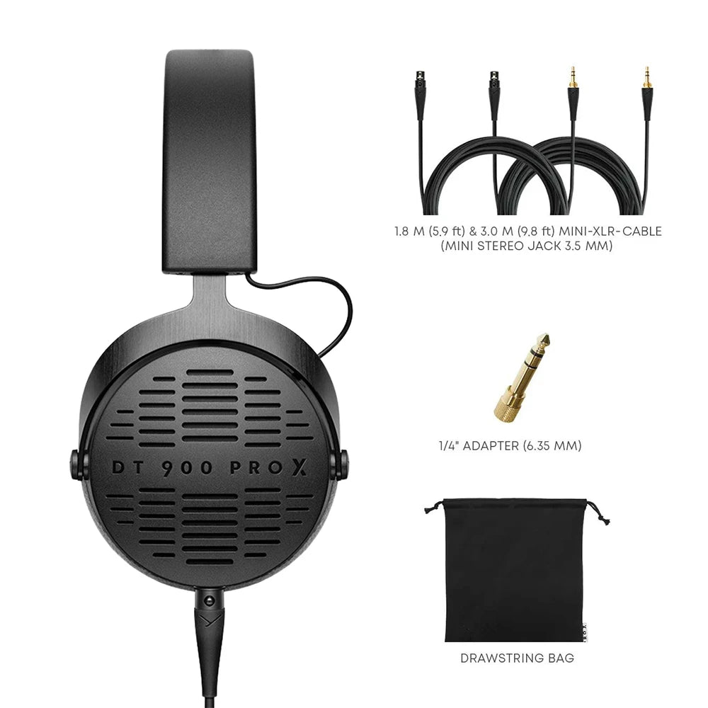 DT 900 PRO X Professional Hi Fi Audiophile Headphones Over Ear Design For Studio Monitoring And Music Production Best Deal