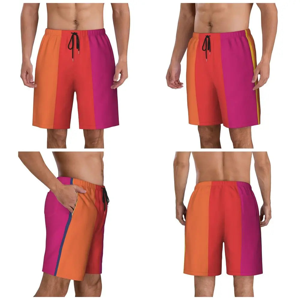 Male Board Shorts Paulaner Spezi Casual Beach Trunks Germany Soda Drink Sports Fitness High Quality Plus Size Beach Short Pants