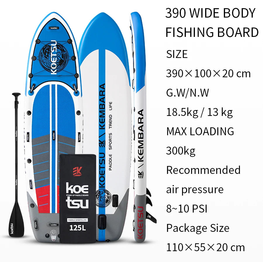 KOETSU Sup Paddle Board Kayak Backpack Inflatable Boat sapboardS Wideboard Body Surfboard Stand Up Paddle Sup Swimming Board