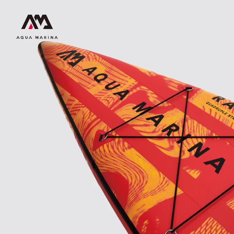 AQUA MARINA New RACE SUP Competition Surfboard 3.8m/4.2m Water Sports Pointed Design Fast Surfing Inflatable Surfboard 2 Size
