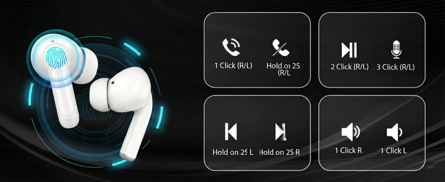 Active Noise Cancelling Wireless Headphones with Immersive Sound Ultra-Low Latency Effortless Wireless Charging for Gym running