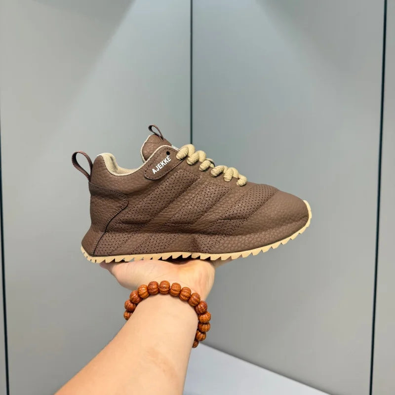 Men's Outdoor Sports Casual oes Faionable Retro een Thi Bot Dad oes Comfortable All-Match Low Top Breathable casual shoes