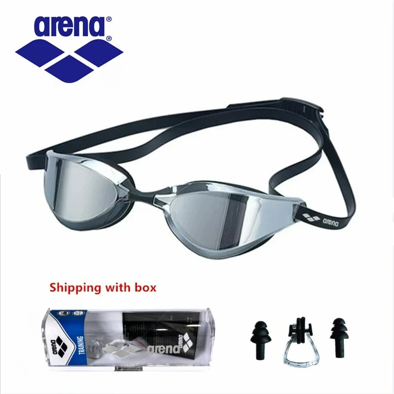 ARENA professional racing goggles high-definition waterproof and anti fog UV400 competition training swimming goggles