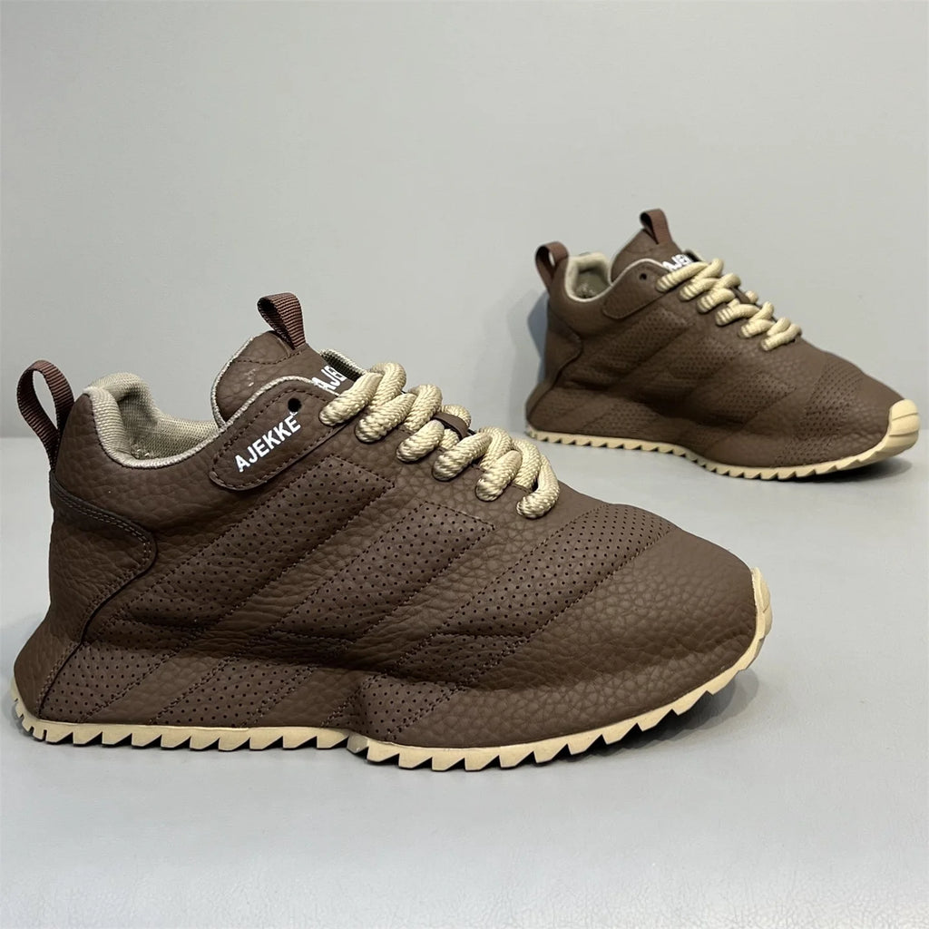 Men's Outdoor Sports Casual oes Faionable Retro een Thi Bot Dad oes Comfortable All-Match Low Top Breathable casual shoes