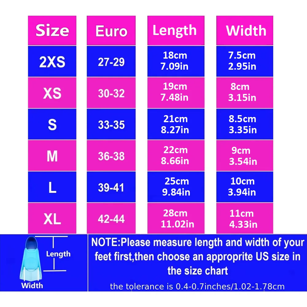 Silicone Swimming Flippers Snorkel Fins Short Frog Shoes Professional Training Breaststroke Scuba Diving Freesnorkel Men Women