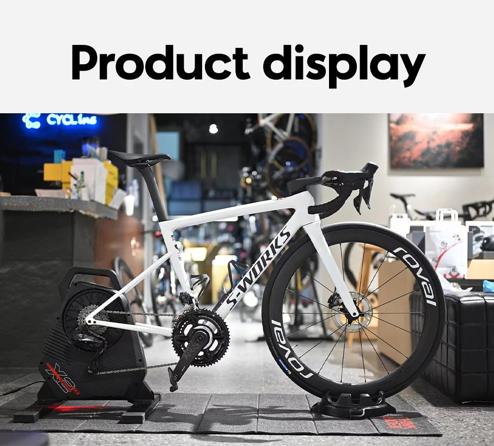 ThinkRider Bike Trainer Front Wheel Block, Suitable for 700C, 26/27.5/29 inch  Tire，Indoor Bike Trainer Stand Front Wheel Holder