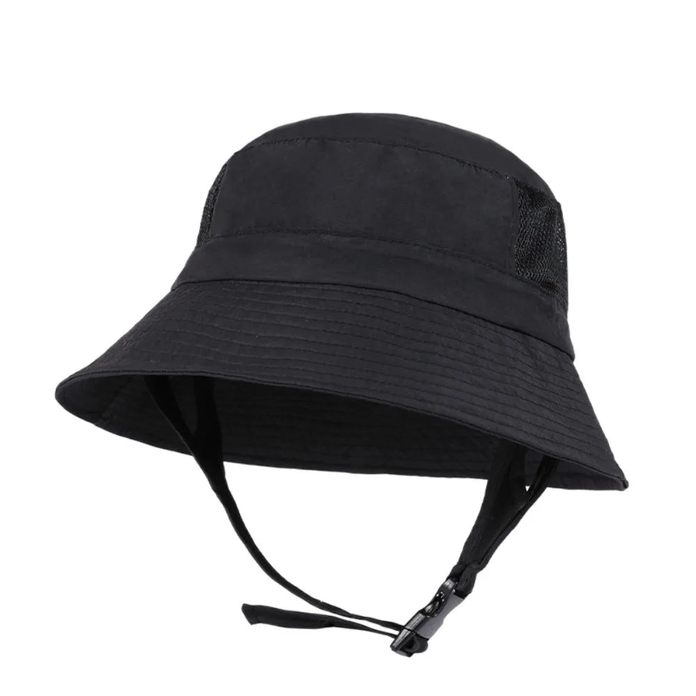 Fisherman's Hat Waterproof Beach Surf Cap Breathable Foldable Fishing Cap Unisex Adjustable Wide Brim Sun Hat Summer