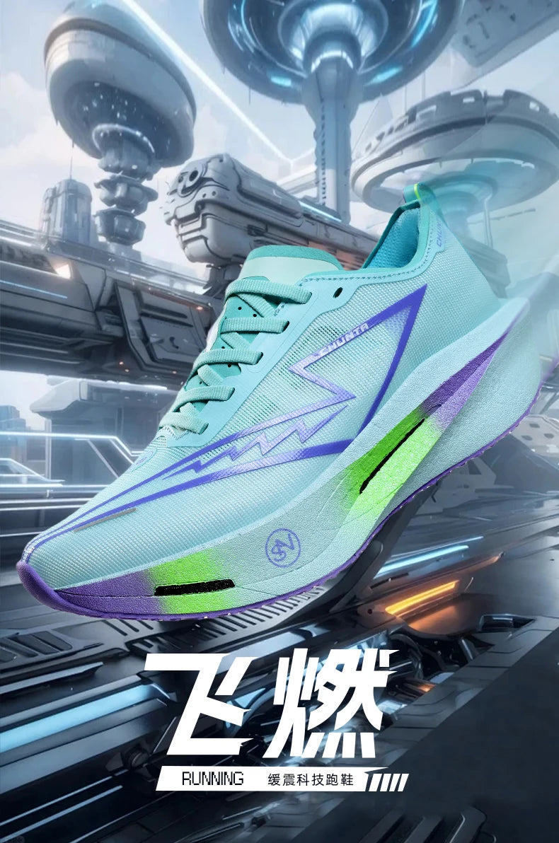 Running Shoes Carbon Board Speciality Marathon Men Sports Breathable Lightweight Women's Comfortable Nonskid Chunta Sneakers