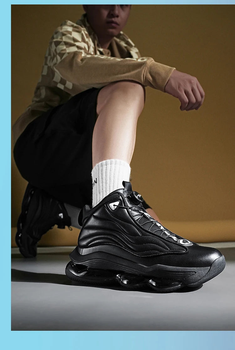 Men's Athletic Basketball Sneakers Breathable Cushioning Non-Slip Wearable Gym Training Running Shoes for Men And Women