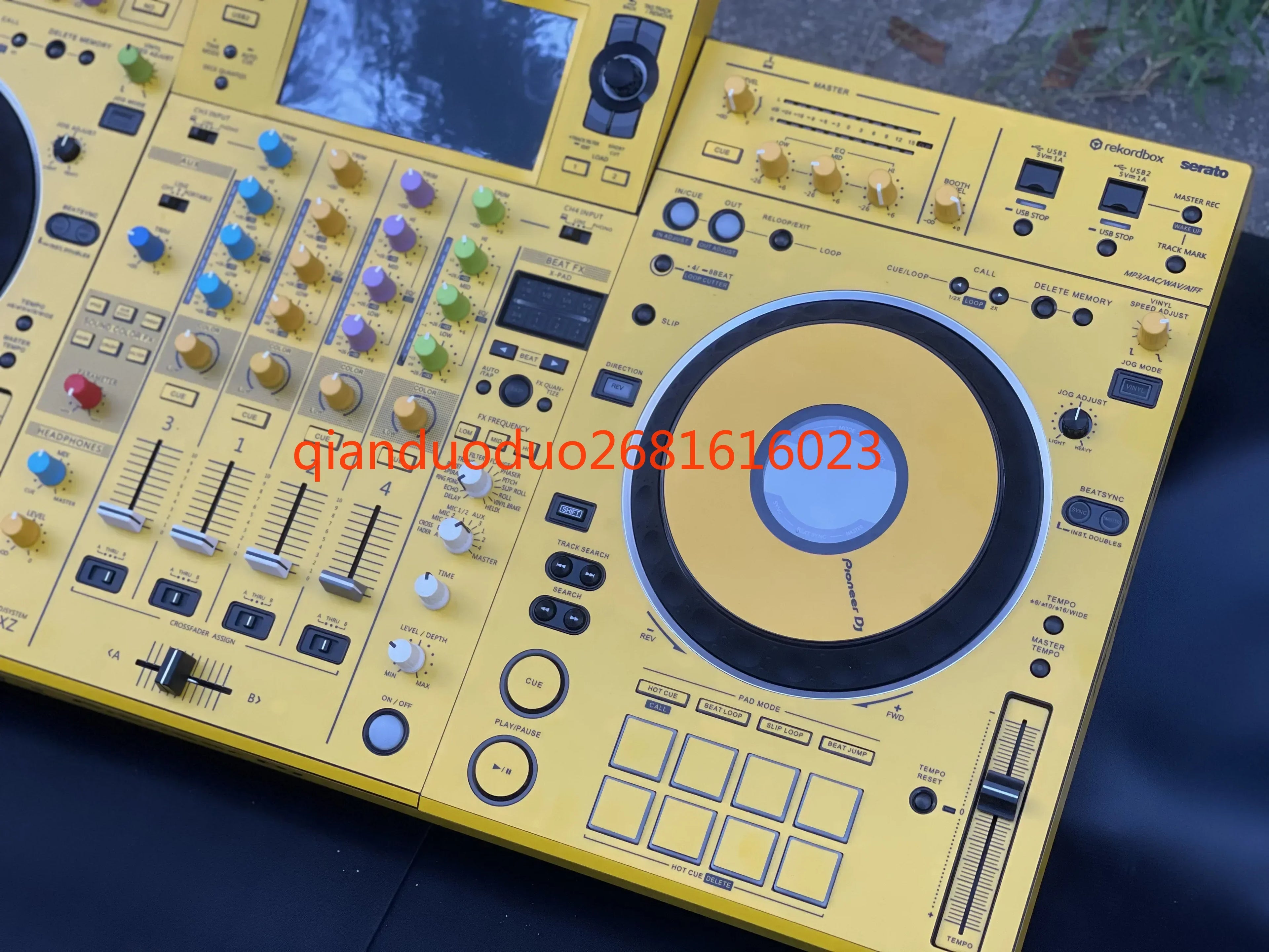 Protector Adhesivo Amarillo para Pioneer XDJ-XZ - Film PC Importado Controlador DJ