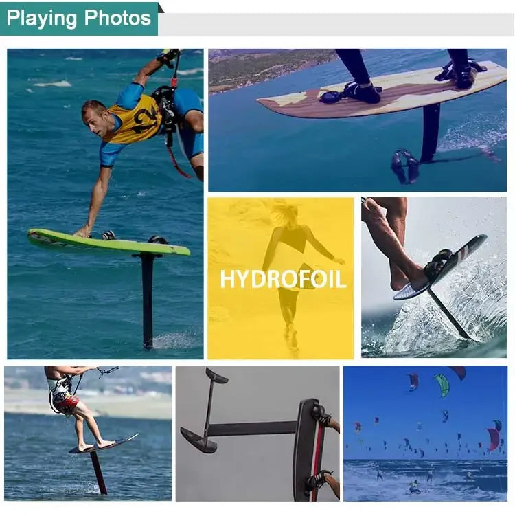 F200 185cm2 Carbon Hydrofoil Surf Set Wingfoil Standup Paddleboard Kitewing Wing Foil Wingsurf  Windsurf Wingboard