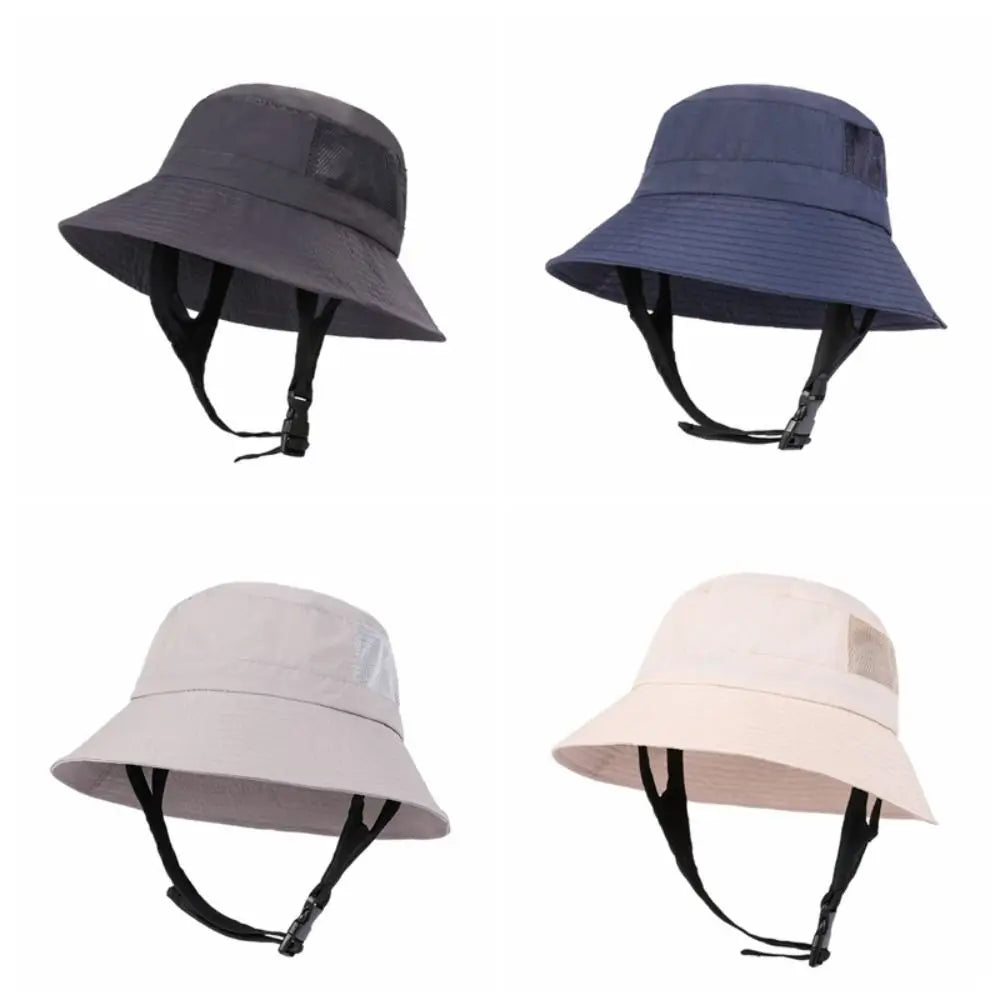 Fisherman's Hat Waterproof Beach Surf Cap Breathable Foldable Fishing Cap Unisex Adjustable Wide Brim Sun Hat Summer