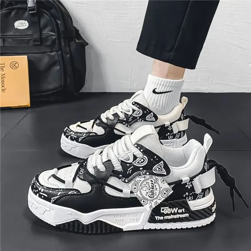 Men's Sneakers Trendy Skateboard Shoes Autumn New Casual Shoes Designer Platform Running Shoes for Men Tennis Zapatillas Hombre