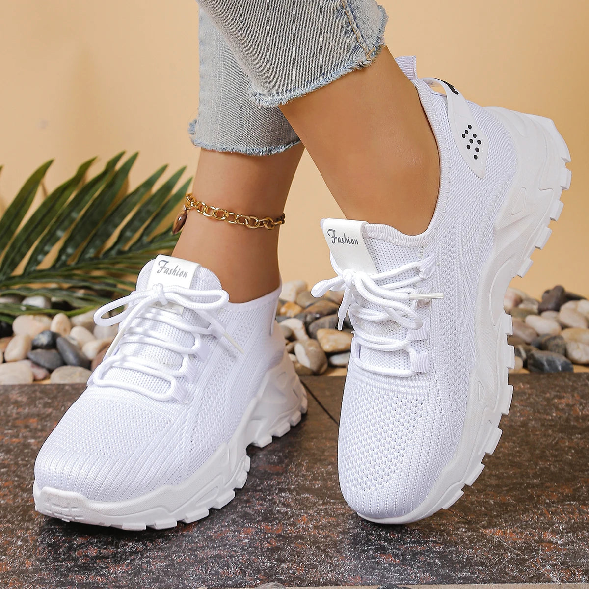 Women's shoes, women's sports shoes 2025 Women's shoes Breathable single-mesh dad shoes Women's casual and versatile sports shoe