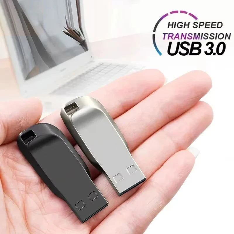 New Flash Drives 2TB Usb 3.0 Mini High Speed Metal Pendrive 1TB 512GB Stick Drive Waterproof Memoria Storage U Disk 2026