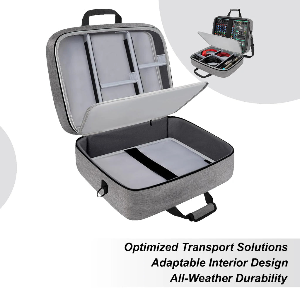 Portable DJ Controller Padded Storage Bags Dustproof Turntables Protective Case Scratch-resistant Sound Instrument Accessories