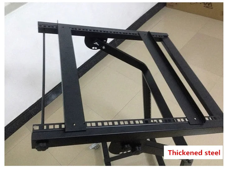 Professional DJ Equipment Mixer Stand Amplifier Stand Rack Roller mobile audio device