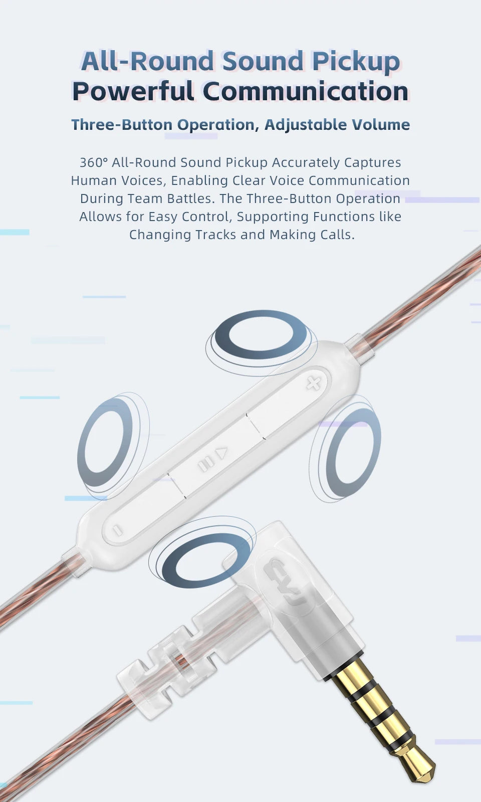 CVJ Konoka In-Ear Earphone With 3D Hifi Triple Hybrid (1DD + 1BA + 1Vibration Driver) Wired DJ Monitors Tuning Switch Headset