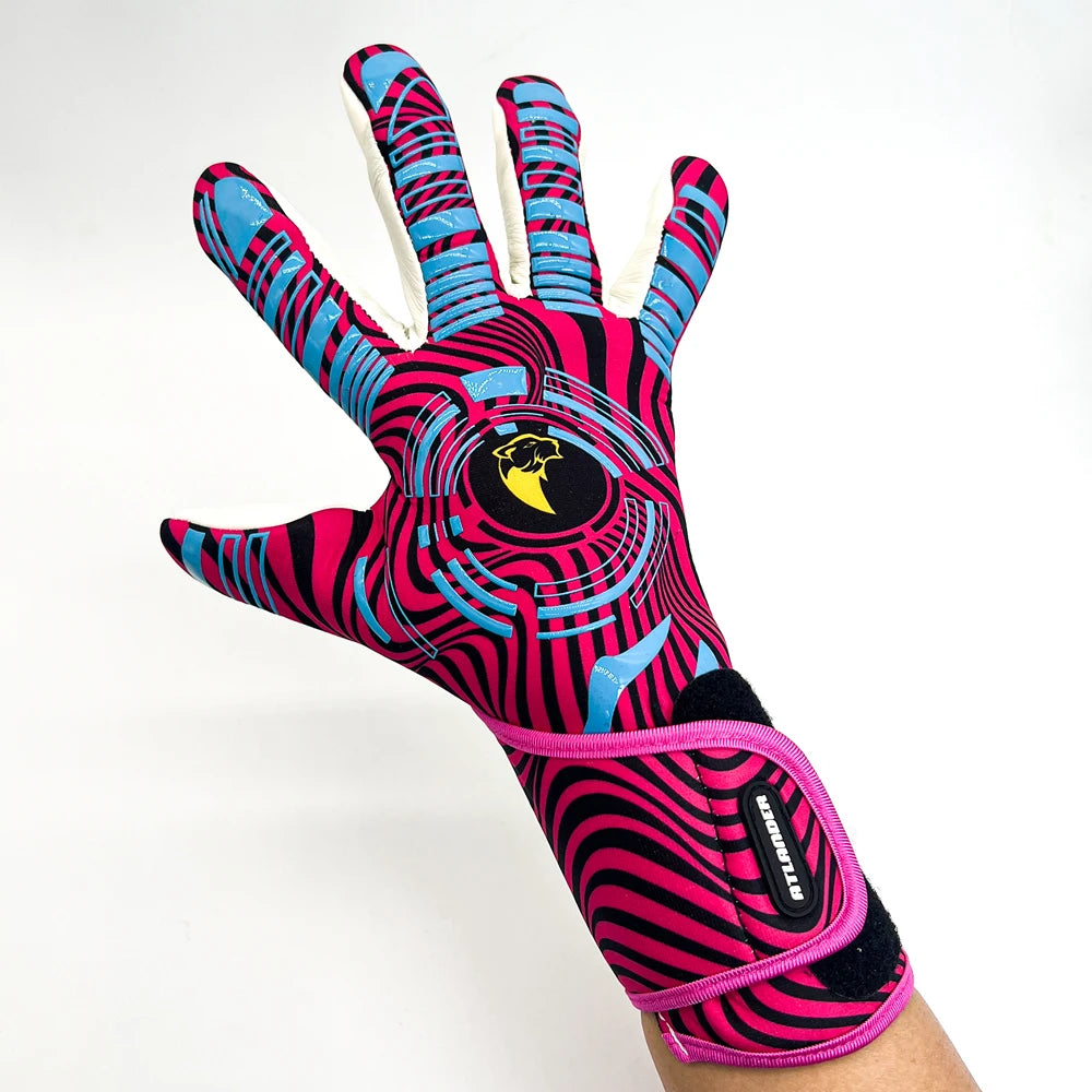 Adults Children Football Goalkeeper Gloves Latex Wear-resistant Sports Gloves Professional Match Anti-slip Soccer Goalie Gloves