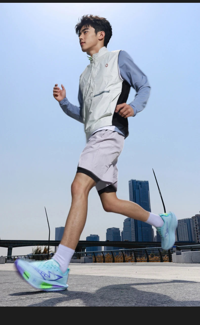 Running Shoes Carbon Board Speciality Marathon Men Sports Breathable Lightweight Women's Comfortable Nonskid Chunta Sneakers