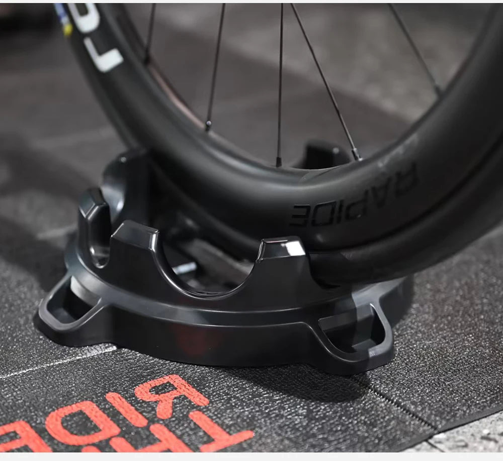 ThinkRider Bike Trainer Front Wheel Block, Suitable for 700C, 26/27.5/29 inch  Tire，Indoor Bike Trainer Stand Front Wheel Holder