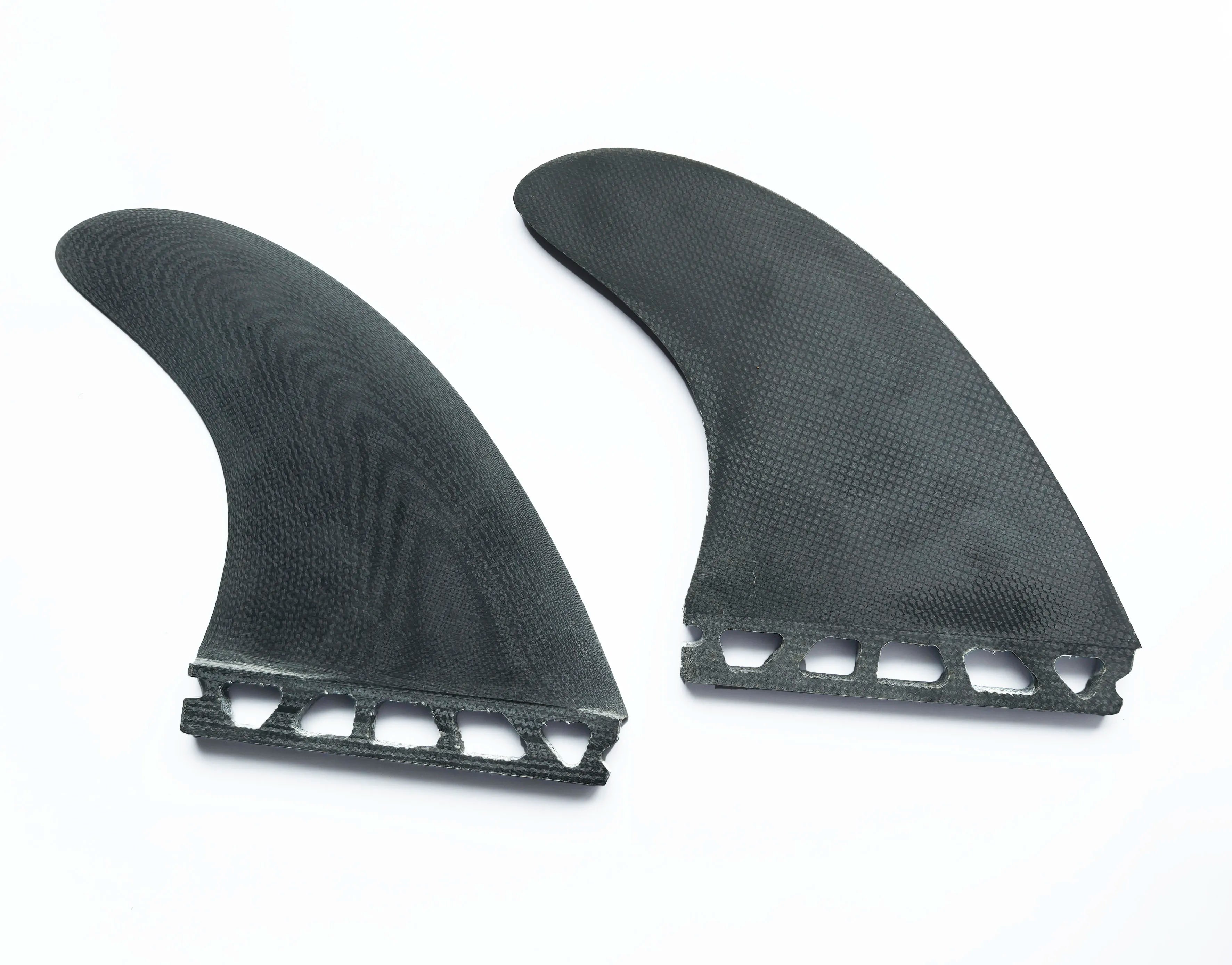 FUTUER Surfboard Fins 2pcs/set Black Surfboard Fins Made of Fiberglass Paddleboard Fins Surfboard Accessories Side Fins High Qua