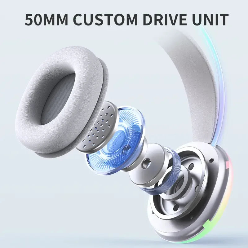 Gaming Headphone Headset Wired Earphone Earbuds Gamer For iPhone Phone PC With Cable Microphone Mic Fone RGB Portable Head Set