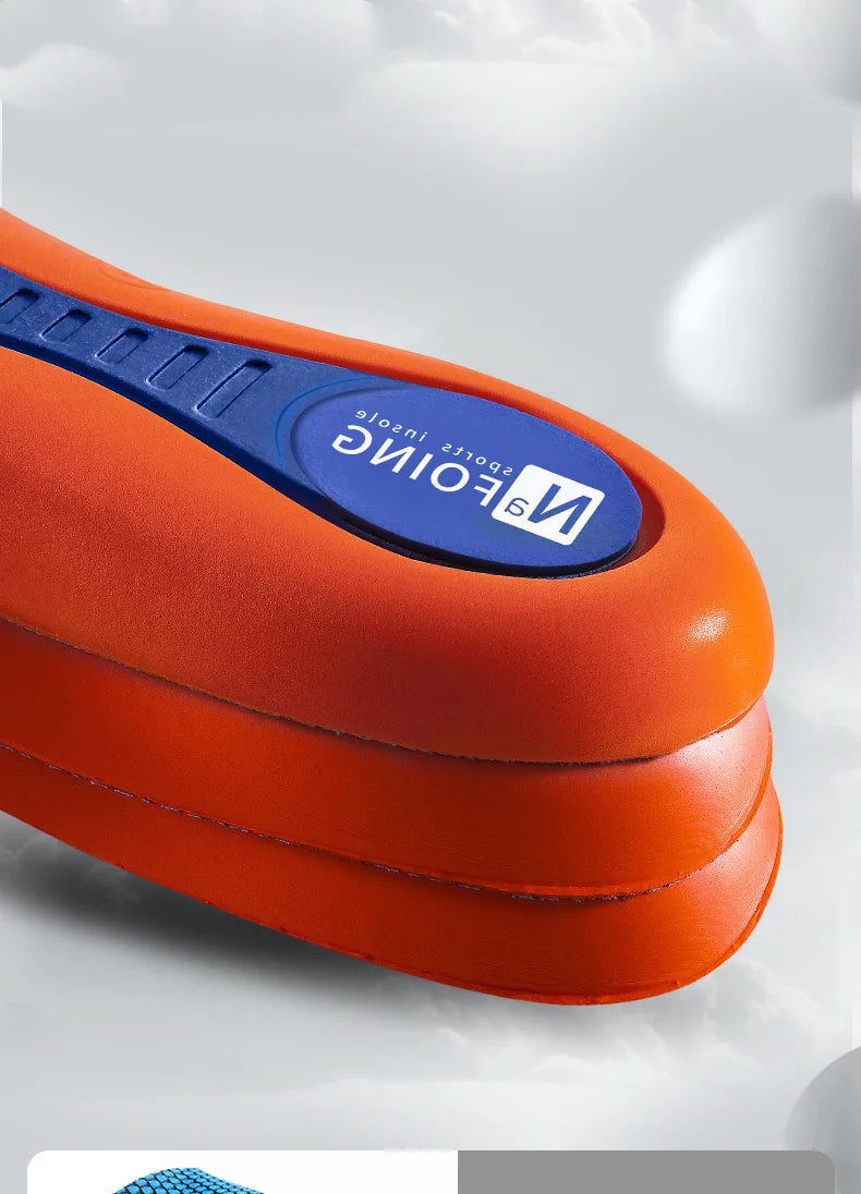 Sport Orthopedic Insoles for Feet Men Women EVA Breathable Shock Absorption Shoes Insole for Running Basketball Sport Care Pads