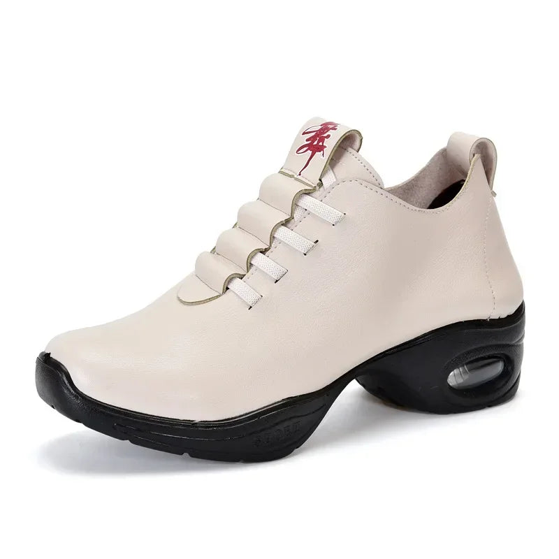 Dancing Shoes For Women Sports Feature Modern Dance Jazz Shoes Soft Outsole Breath Dance Shoes Female Waltz Sneakers