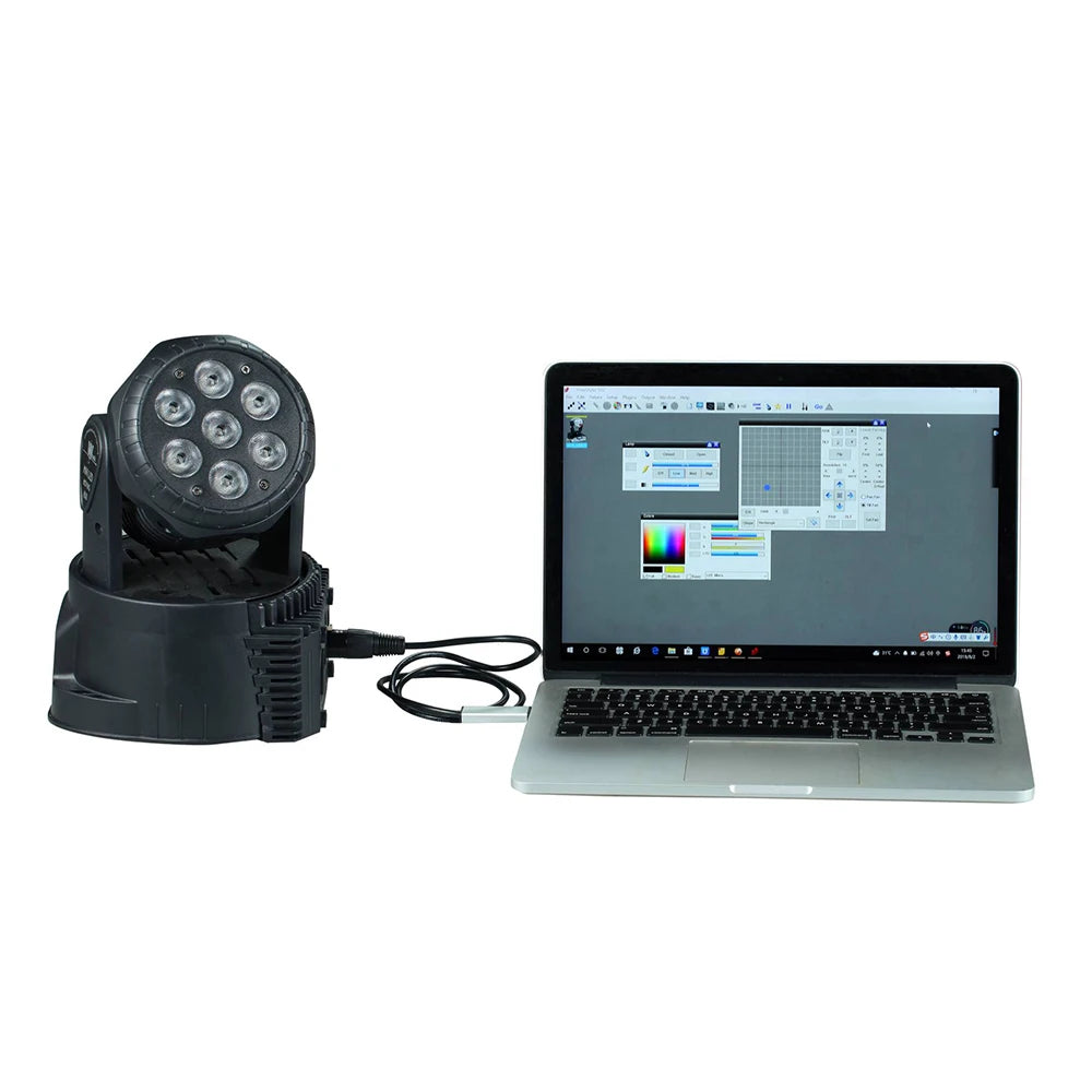 Lixada USB Lighting Console USB to DMX Interface Adapter LED DMX512 Computer PC Stage Lighting Controller Dimmer