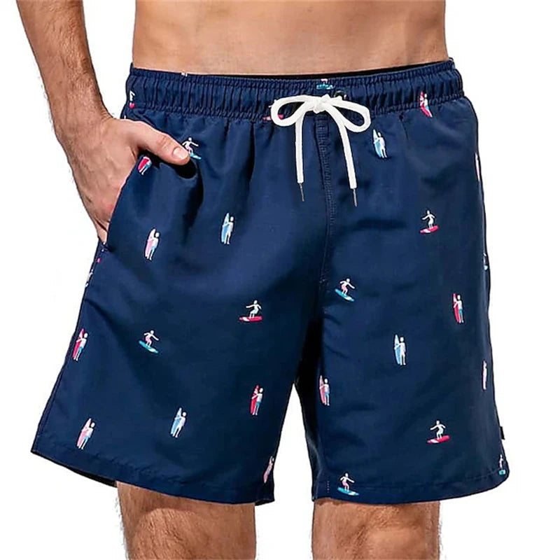 Men Beach Shorts 3D Print Summer Swimwear For Men Fashion Casual Male Swimming Trunks Quick Dry Man Surf Board Shorts Beachwear