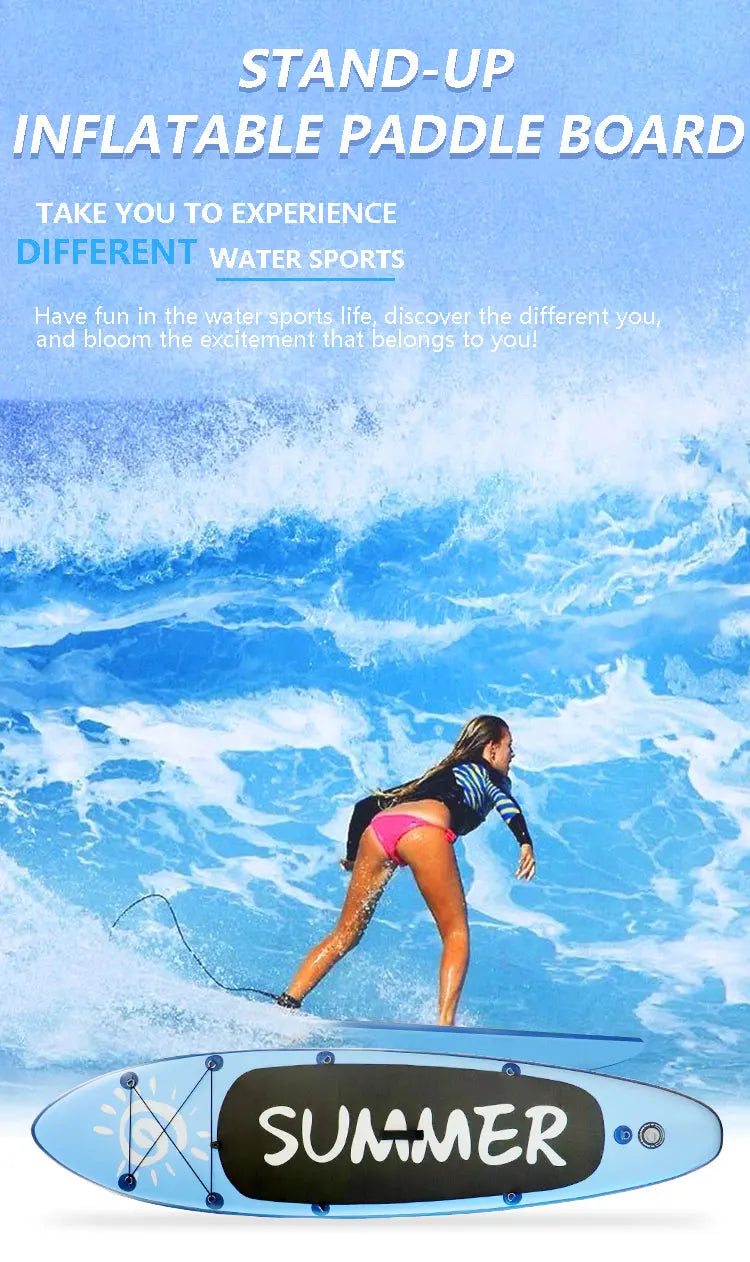 Custom Your Own Surfing Board 11'x32''x6'' SUP Inflatable Stand up Paddle Boards