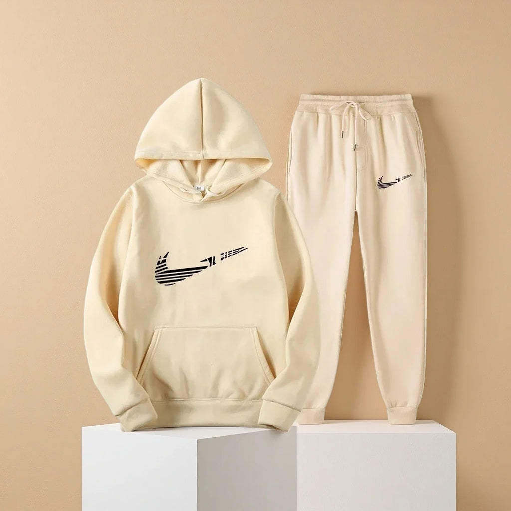 Men's and women's all-purpose sportswear with hooded sweatshirt for outdoor training, jogging, fashionable and casual, comfortab