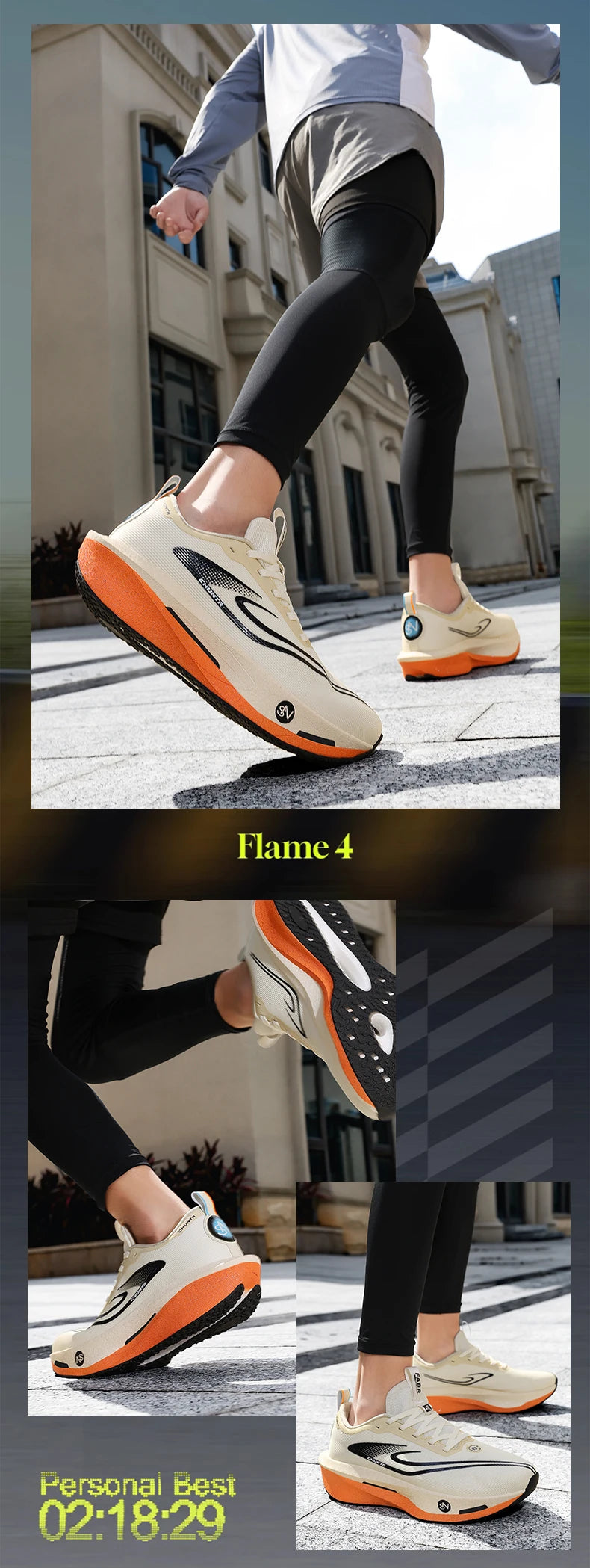  Running Shoes Men Carbon Plate Speciality Marathon Sports Breathable Lightweight Women's Comfortable Chunta Leisure Sneakers