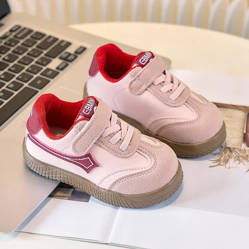 Kids Sports Shoes Casual Soft Sole 2025 New Fashion Children Running Shoes Comfortable Boys Girls Tennis Shoes Non-slip Flexible