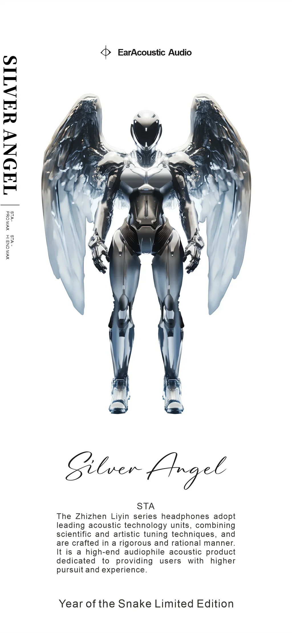 EarAcoustic Audio STA-Hi End IEM Wired HiFi in-ear Earphones 10mm Dual-Magnet Beryllium Driver &amp; 6mm Composite Diaphragm Monitor