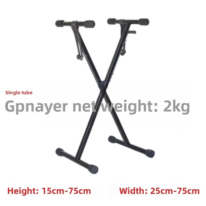 DJ Player Digital Controller Stand DJ Air Case Flight Stand Keyboard Piano X-Type Double Wind Instrument Stand