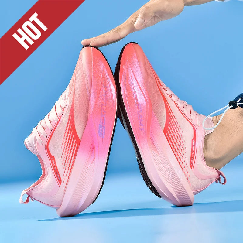 NEW Running Shoes Casual Carbon Board Marathon Men Sports Breathable Lightweight Women's Comfortable Athletic Antiship Sneakers