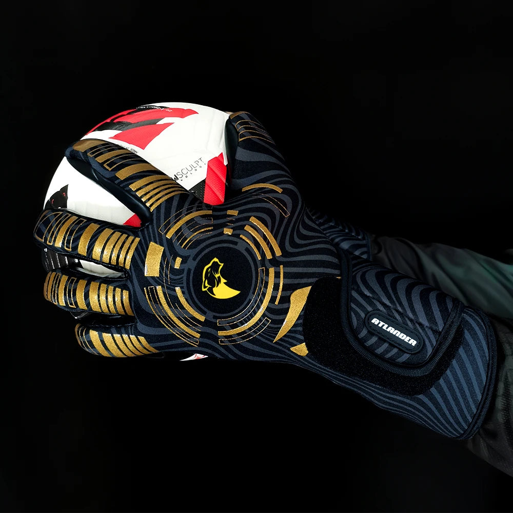 Adults Children Football Goalkeeper Gloves Latex Wear-resistant Sports Gloves Professional Match Anti-slip Soccer Goalie Gloves