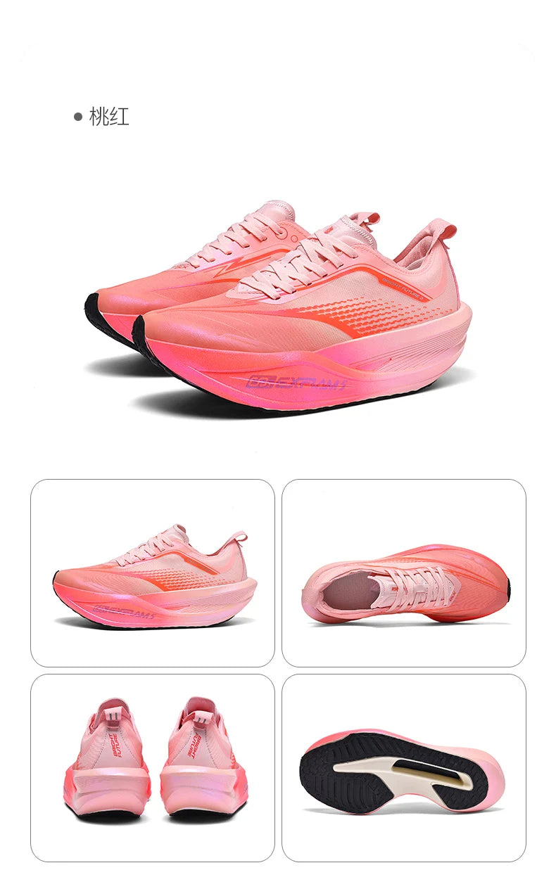 NEW Running Shoes Casual Carbon Board Marathon Men Sports Breathable Lightweight Women's Comfortable Athletic Antiship Sneakers