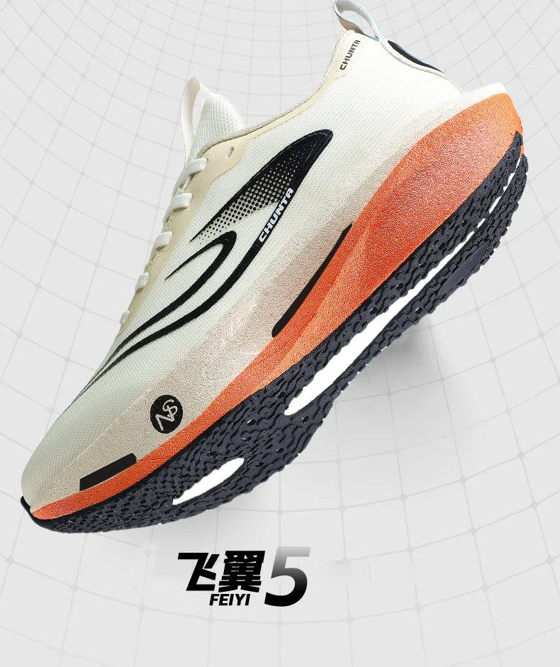  Running Shoes Men Carbon Plate Speciality Marathon Sports Breathable Lightweight Women's Comfortable Chunta Leisure Sneakers