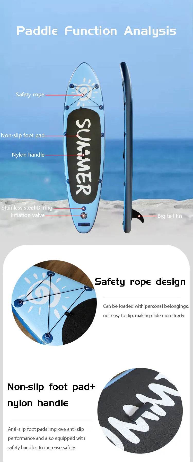 Custom Your Own Surfing Board 11'x32''x6'' SUP Inflatable Stand up Paddle Boards