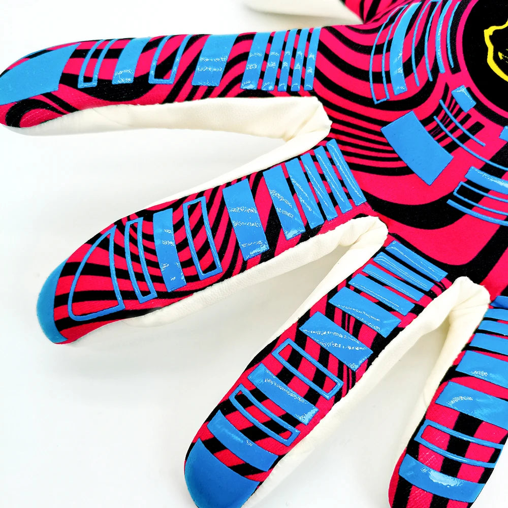 Adults Children Football Goalkeeper Gloves Latex Wear-resistant Sports Gloves Professional Match Anti-slip Soccer Goalie Gloves