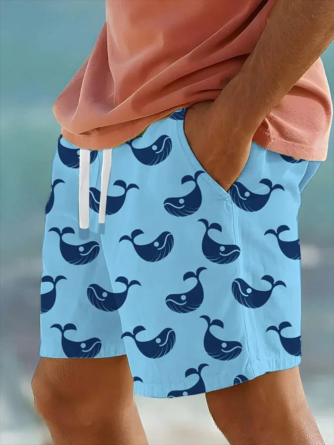 Sea Turtles Beach Shorts Animal 3D Print Men's Oversized Surfing Board Sports Pants Swimwear Swimsuits Swim Trunks Kids Clothing